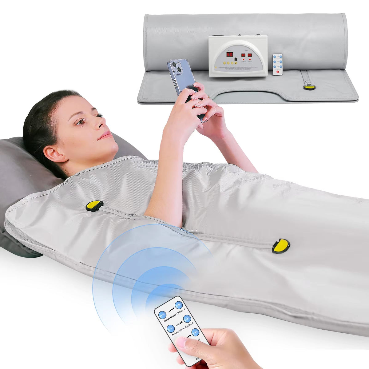 SolanZin Far Infrared Sauna Blanket UK | Detox & Relaxation