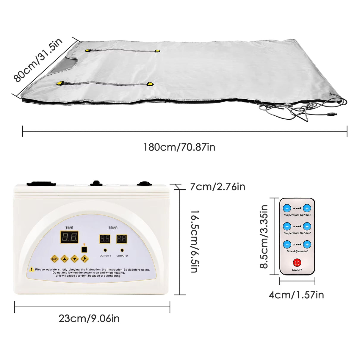 SolanZin Far Infrared Sauna Blanket UK | Detox & Relaxation