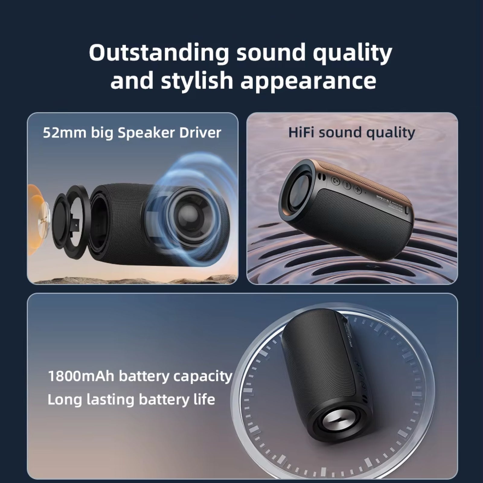 Soudprox Mini Bluetooth Speaker
