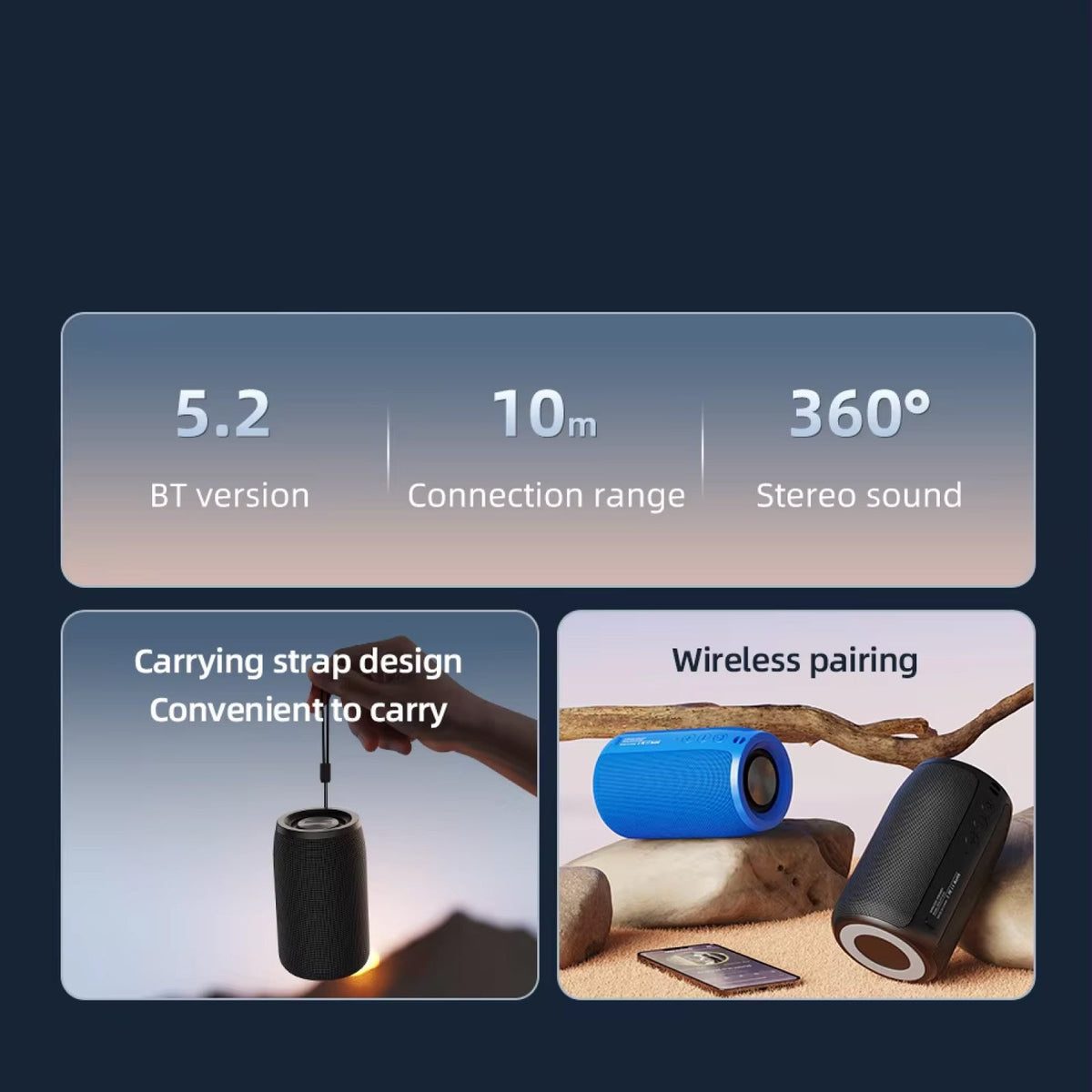 Soudprox Mini Bluetooth Speaker