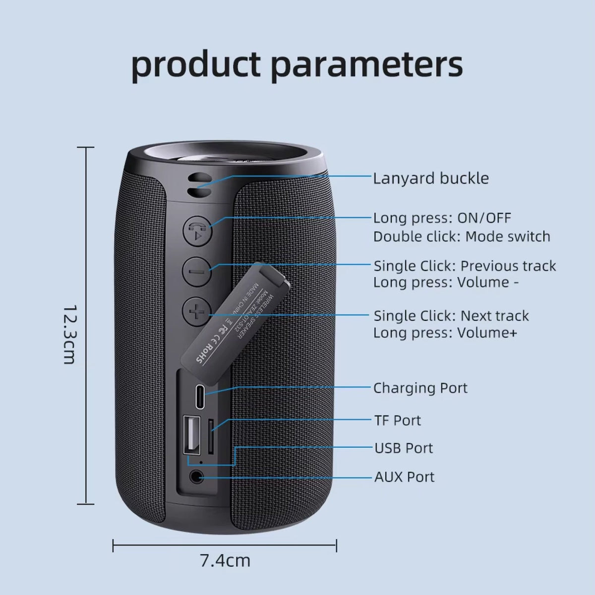 Soudprox Mini Bluetooth Speaker