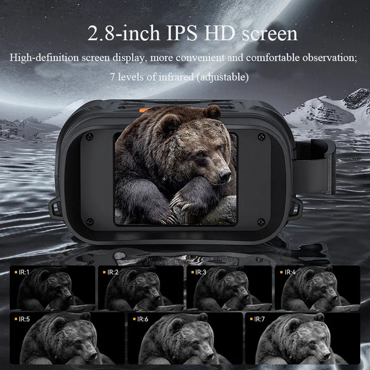 SpexNocti 1080P Digital Night Vision Goggles with 800m Range