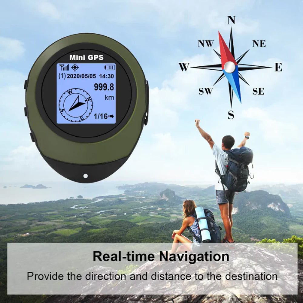 SpotyNavy Handheld GPS Tracker for Hiking & Outdoor Navigation