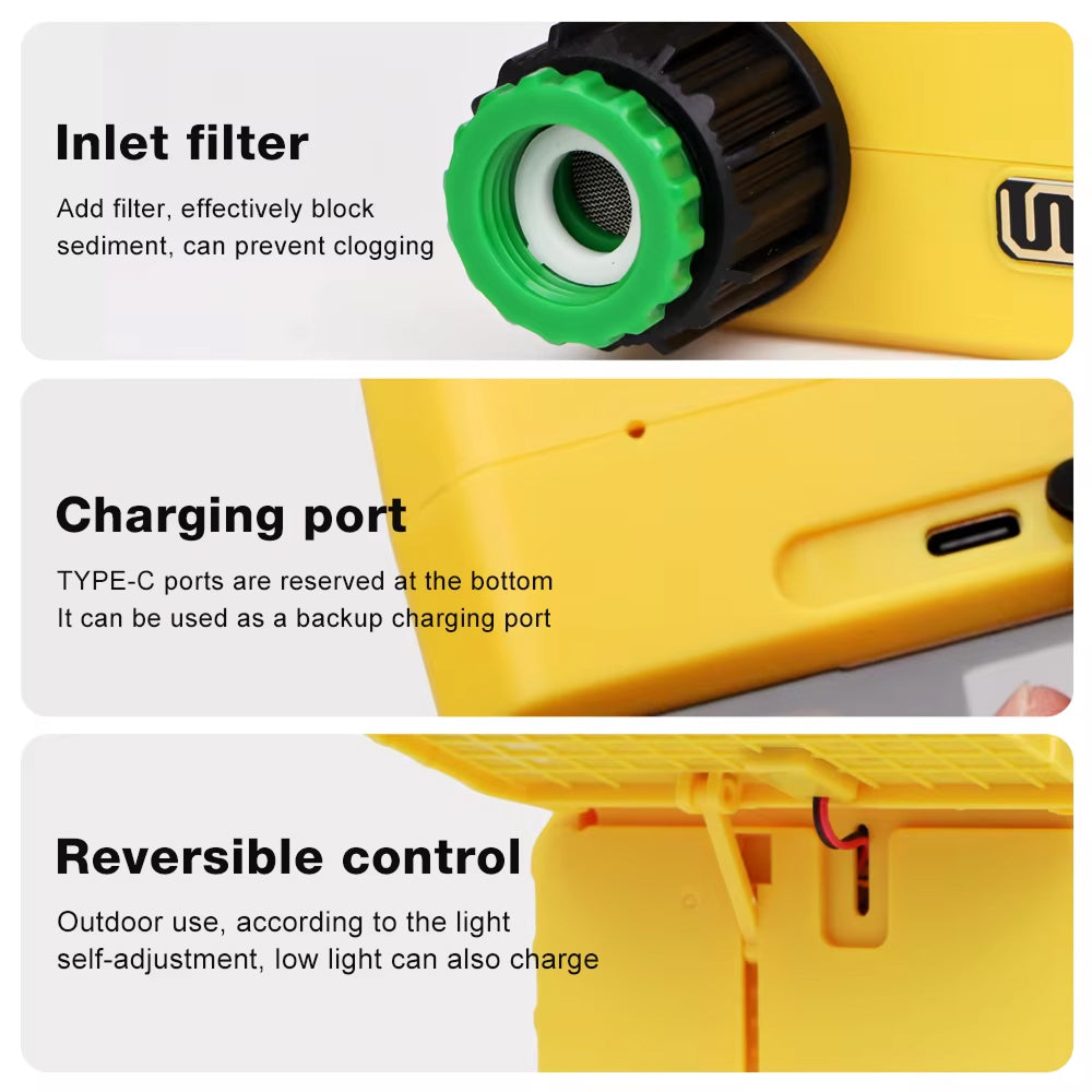 Spriflix Smart Sprinkler Controller | Solar-Powered Dual-Zone Tap Timer