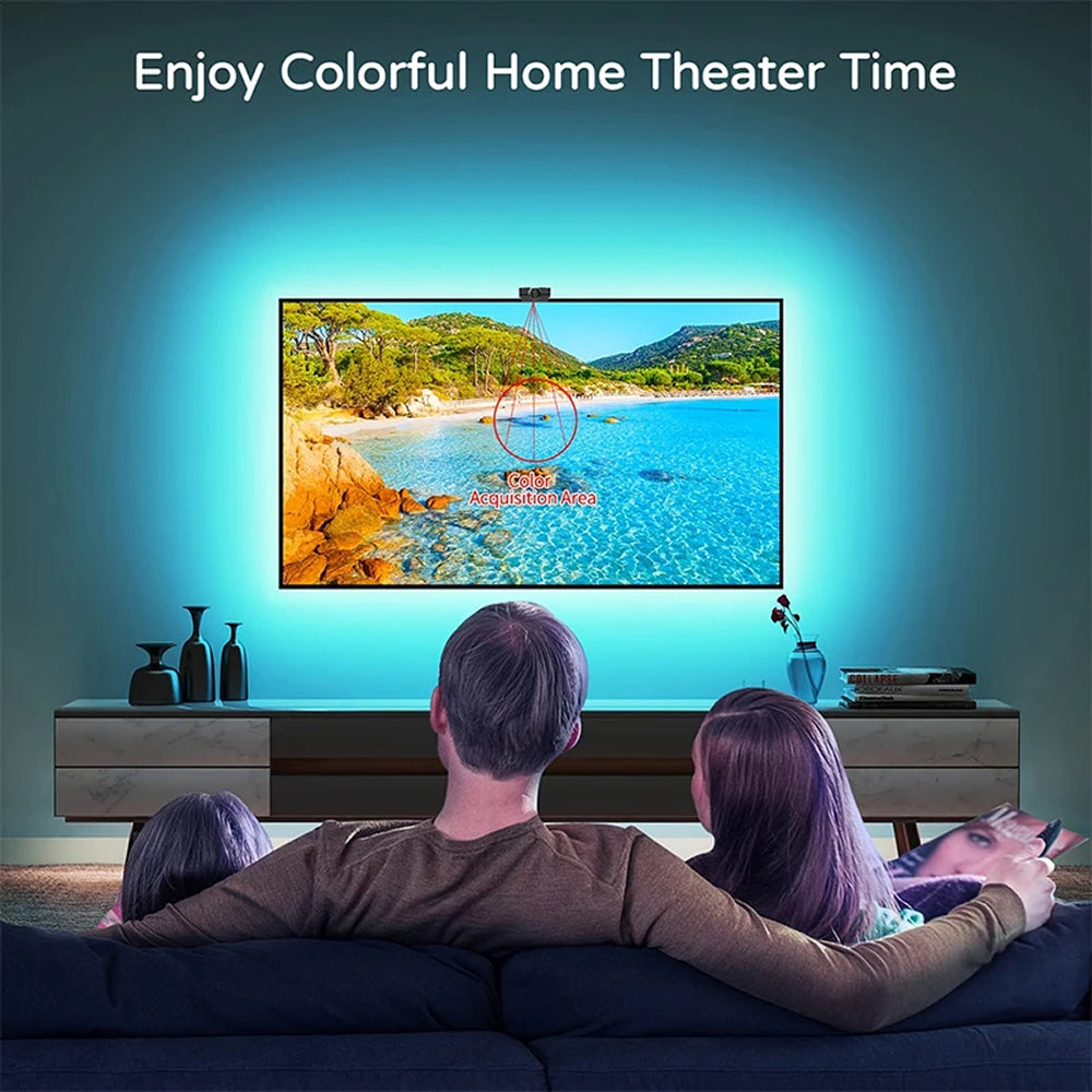 StripiQo RGBIC TV Backlight Strip with Camera Sync