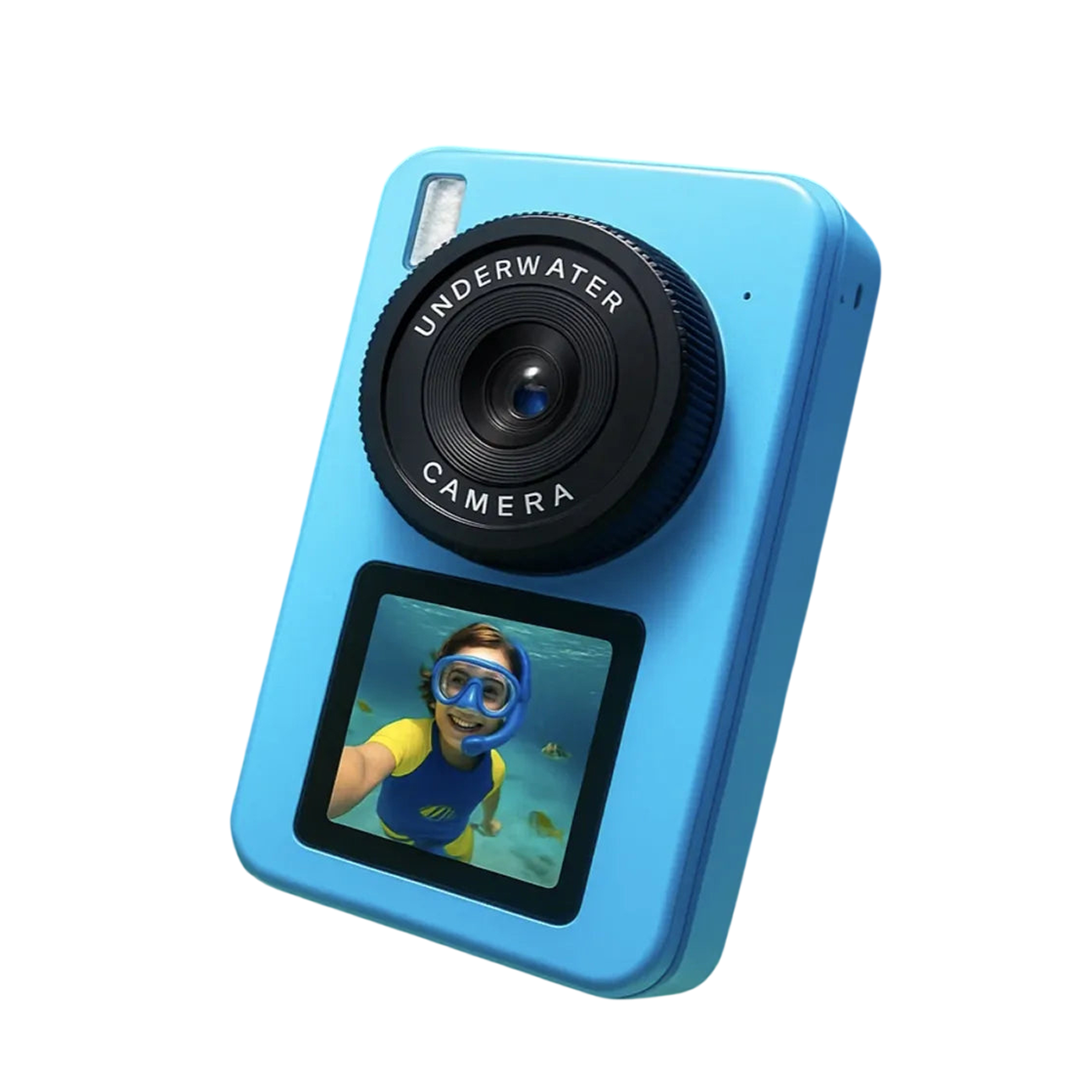 SubCamex Waterproof Underwater Camera with Dual Selfie Screen