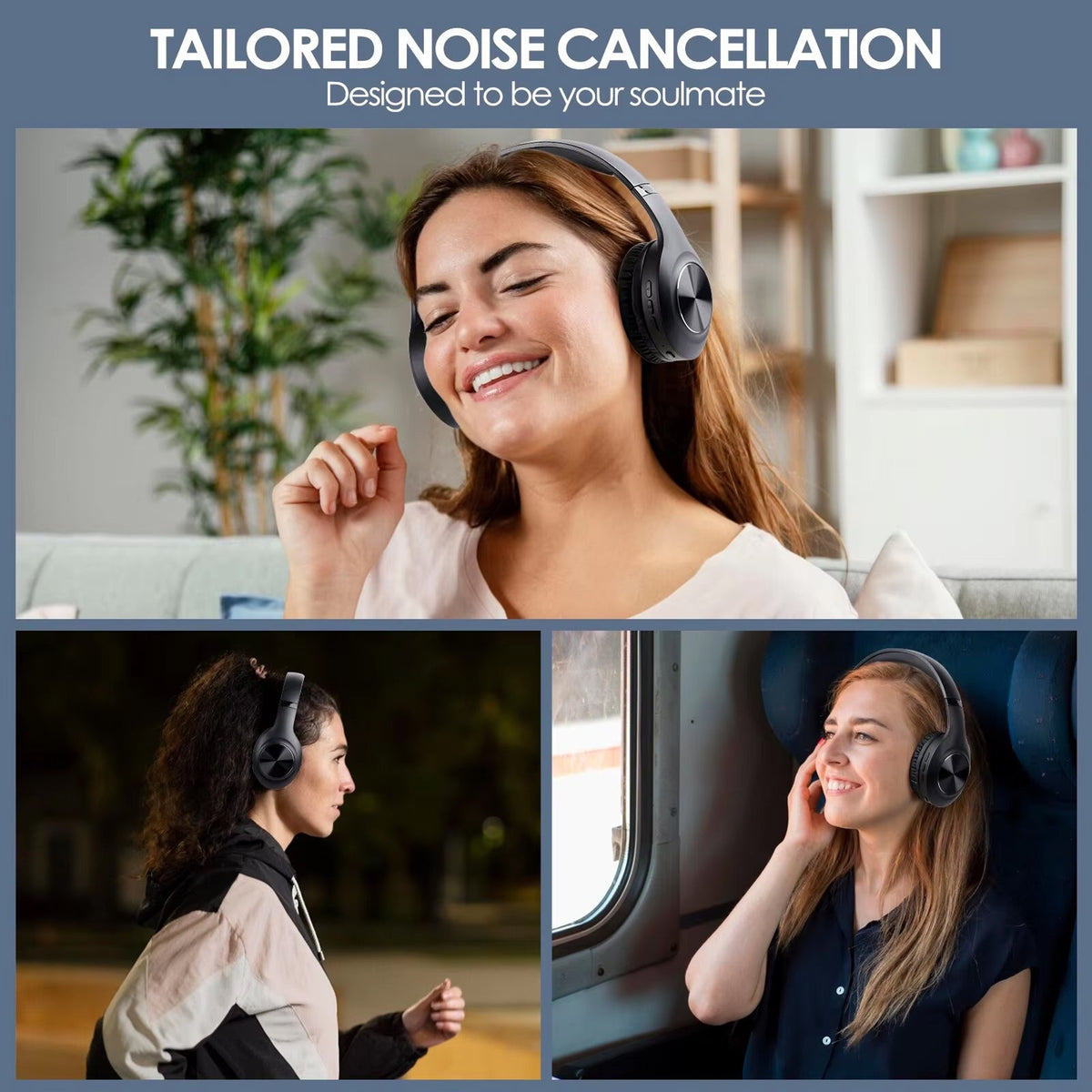 SynxBeat Noise Cancelling Headphones