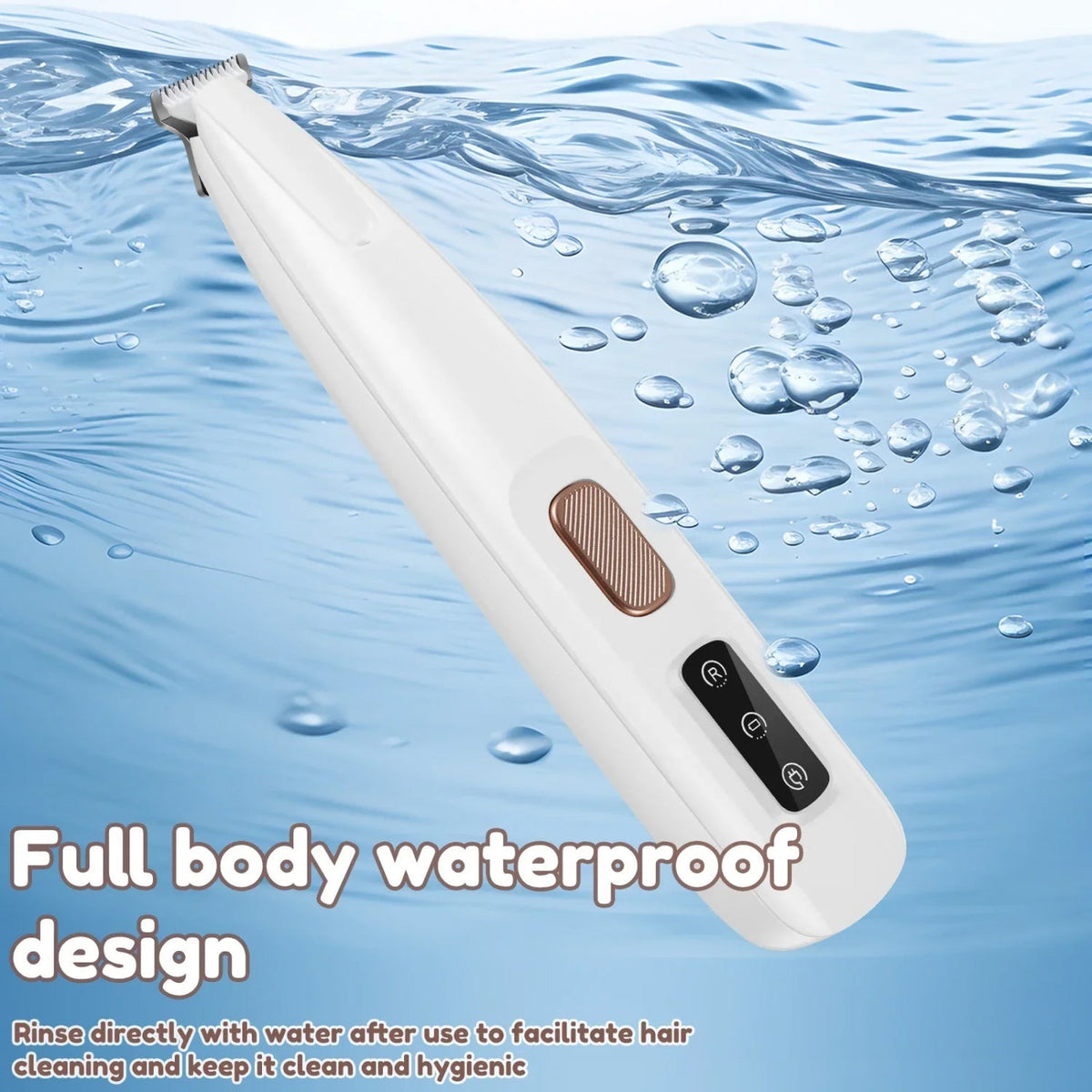 Tailseew Ultra-Quiet Electric Pet Nail Trimmer with LED Spotlight