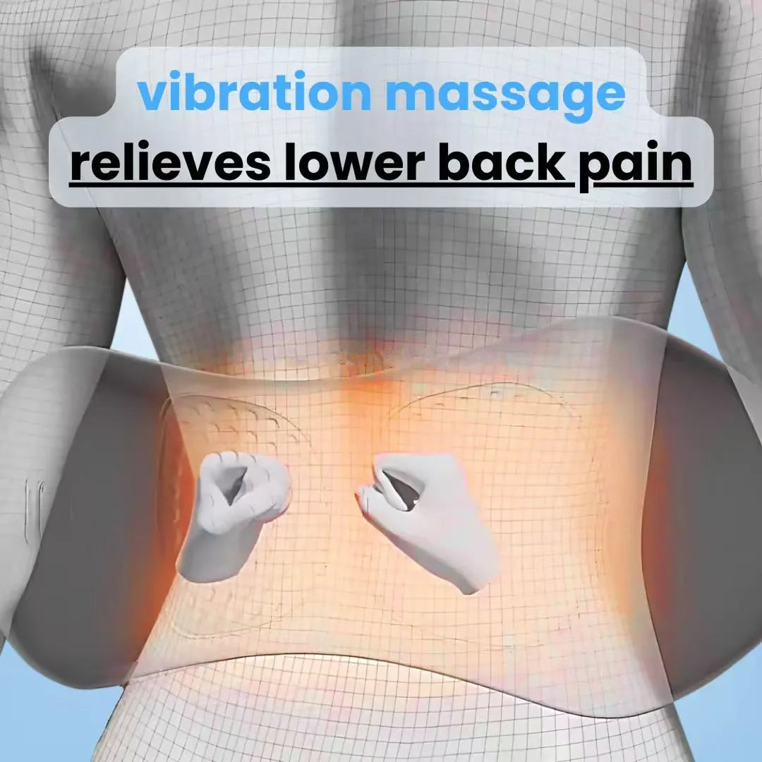 TheriaBack Ergonomic Sciatica Massager for Back Pain Relief