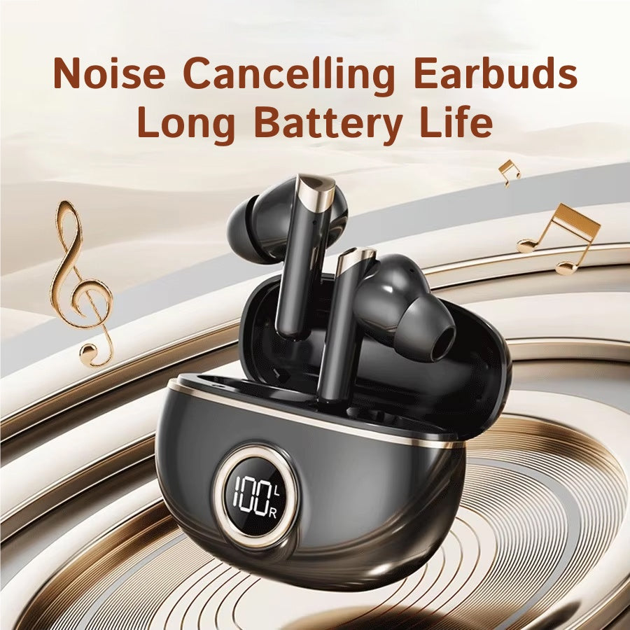 ToneVive Wireless Noise Cancelling Earbuds with HiFi Sound