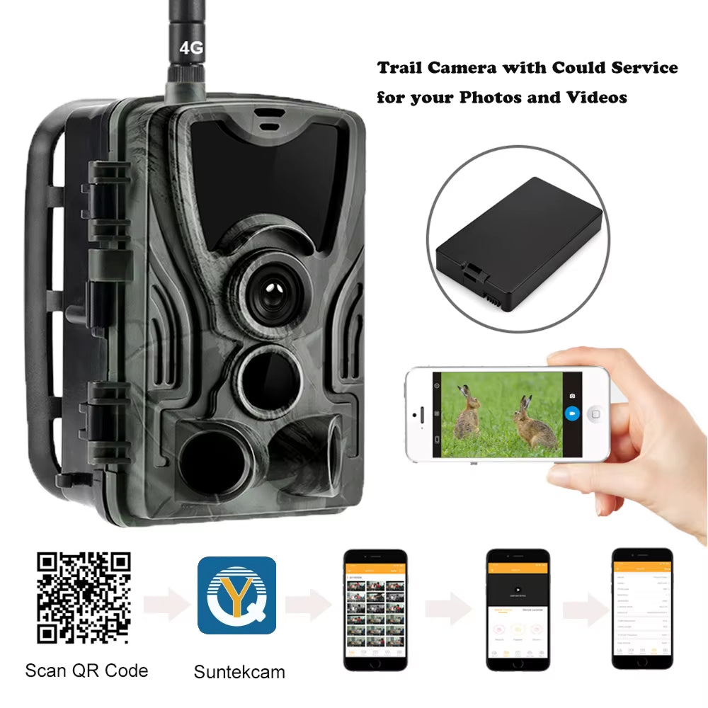 Professional Cellular Trail Camera UK | Trailaxzi 30MP HD