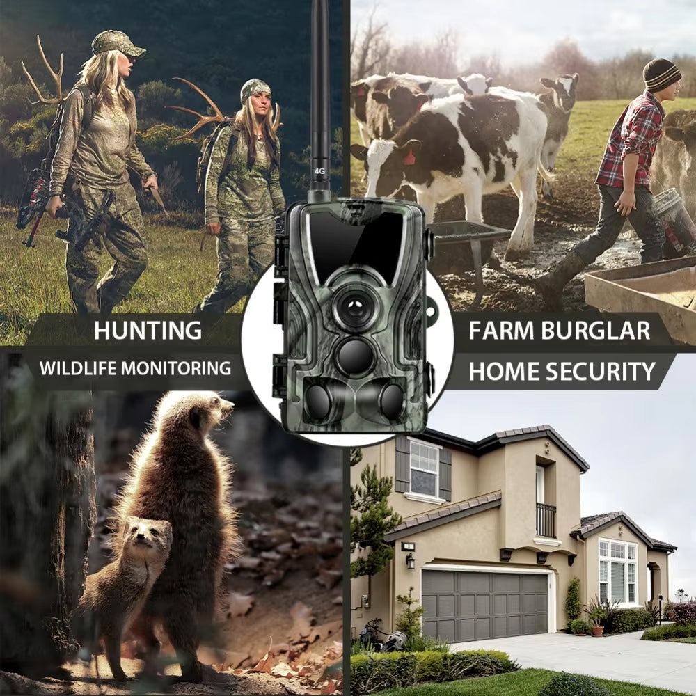 Professional Cellular Trail Camera UK | Trailaxzi 30MP HD