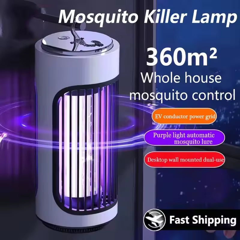 Trapiflix Portable 360 UV Light Bug Zapper and Insect Eliminator UK