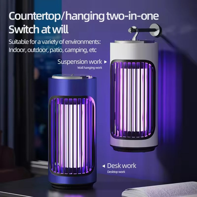 Trapiflix Portable 360 UV Light Bug Zapper and Insect Eliminator UK
