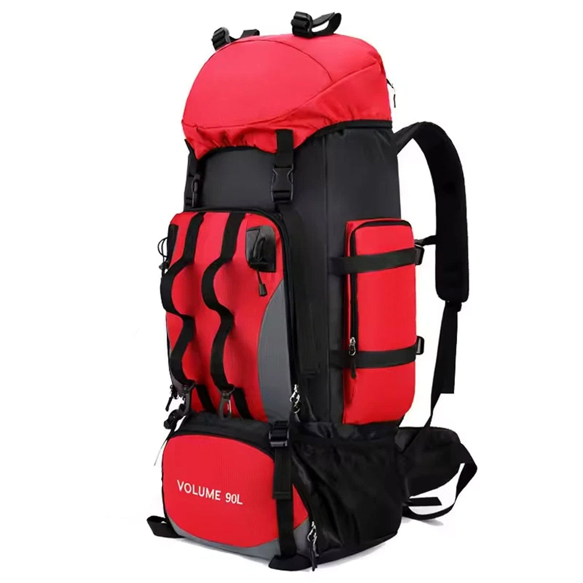 TrekPaxxi 90L Professional Expedition Hiking Backpack