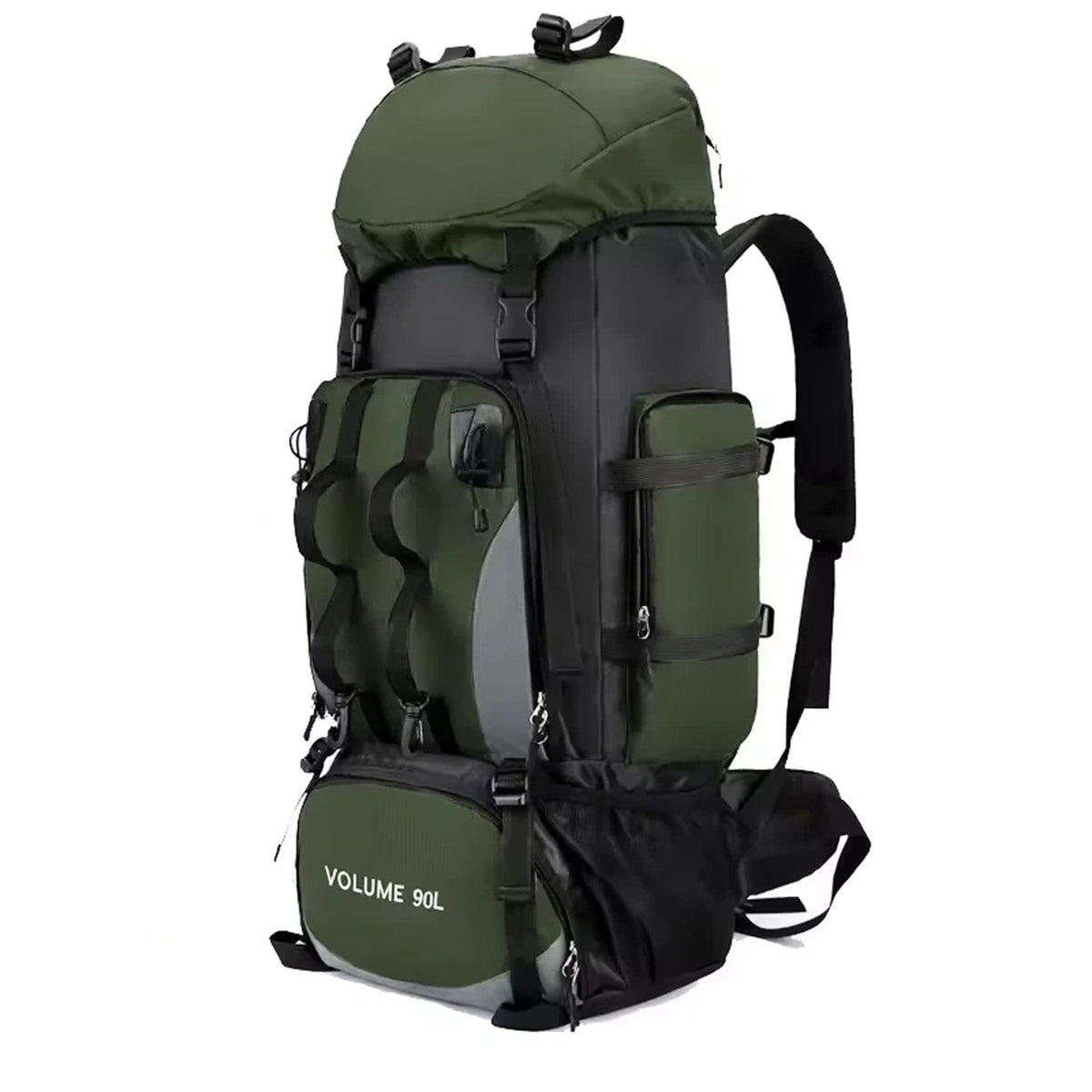TrekPaxxi 90L Professional Expedition Hiking Backpack