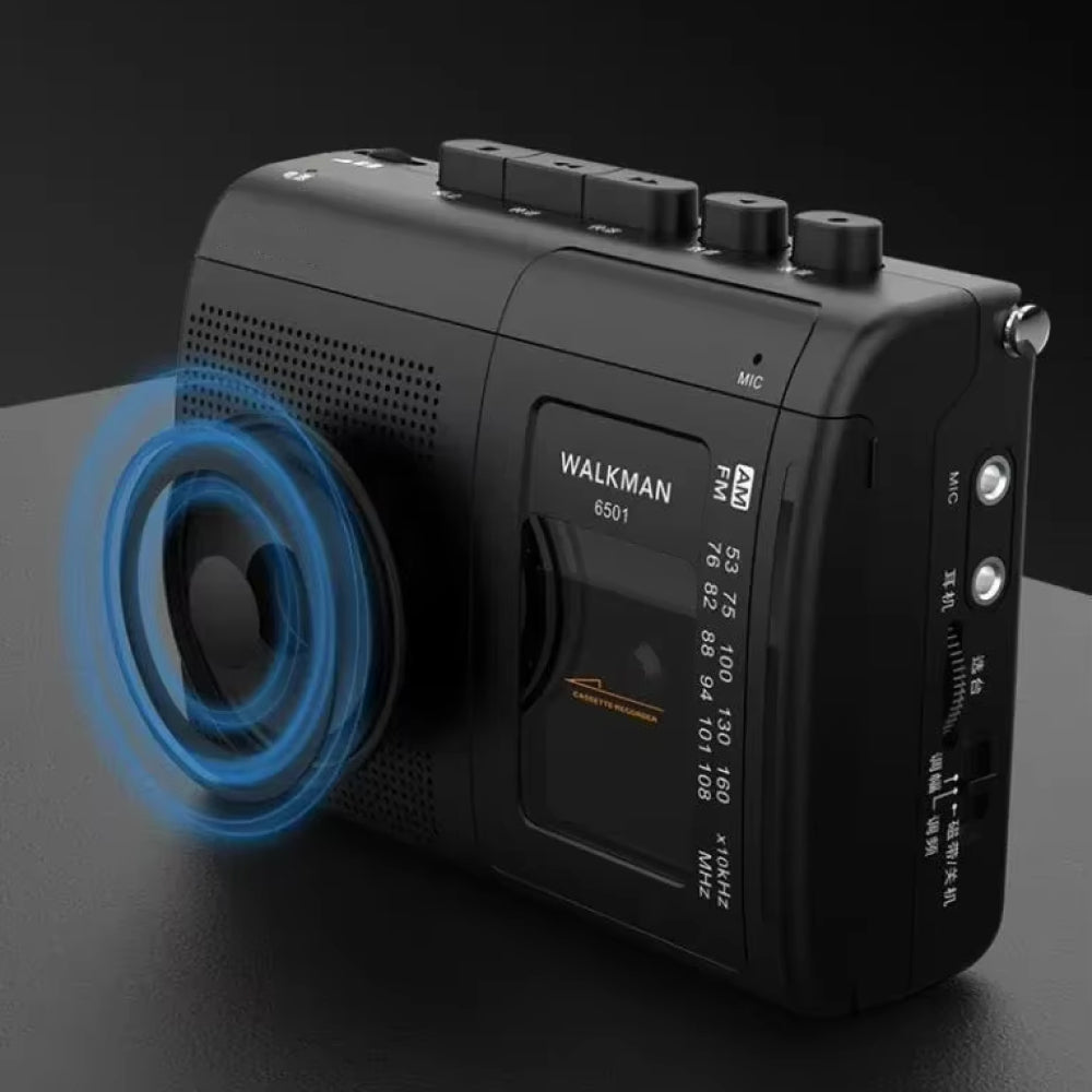TunRewe Portable Cassette Player with Analog Noise Reduction
