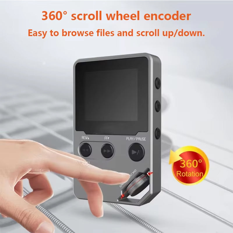 TuneZimp Bluetooth MP3 Player with 50-Hour Battery Life