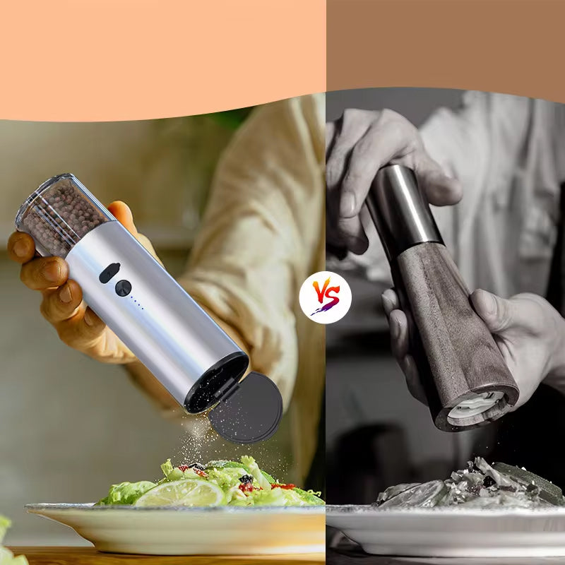automatic salt and pepper grinder set UK