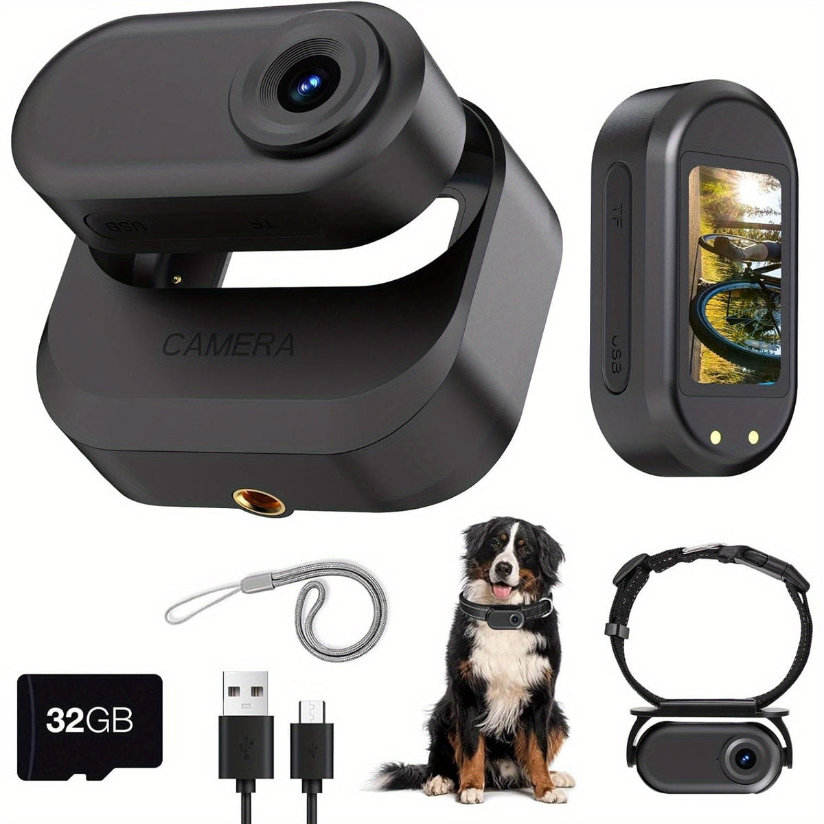 UnHadycam 2.7K Ultra HD Mini Body Camera with 300 Min Battery