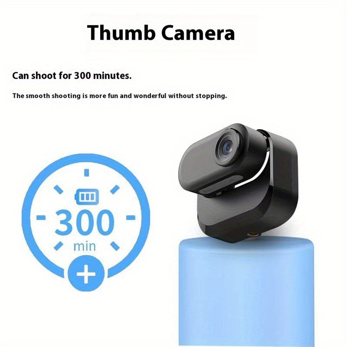 UnHadycam 2.7K Ultra HD Mini Body Camera with 300 Min Battery