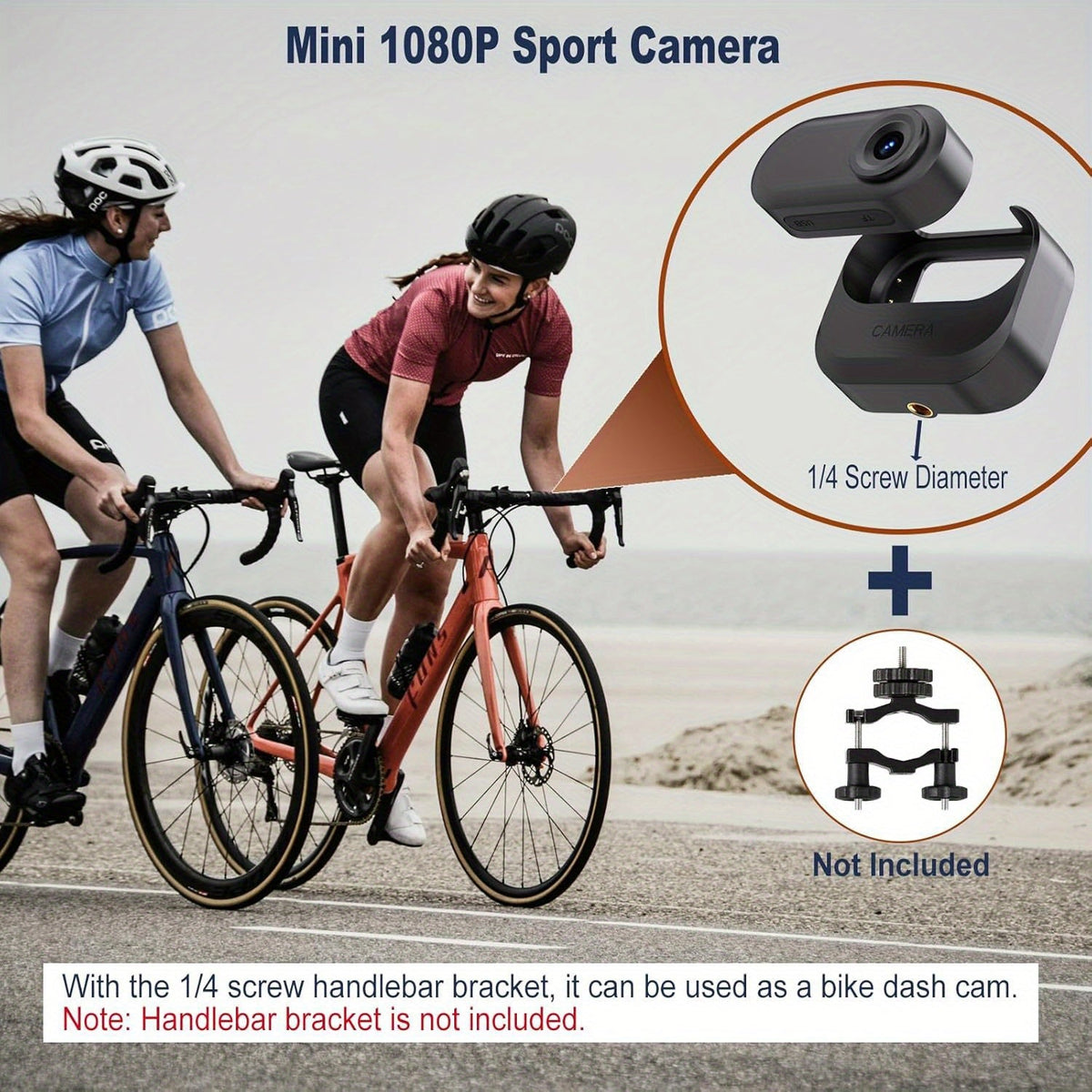UnHadycam 2.7K Ultra HD Mini Body Camera with 300 Min Battery