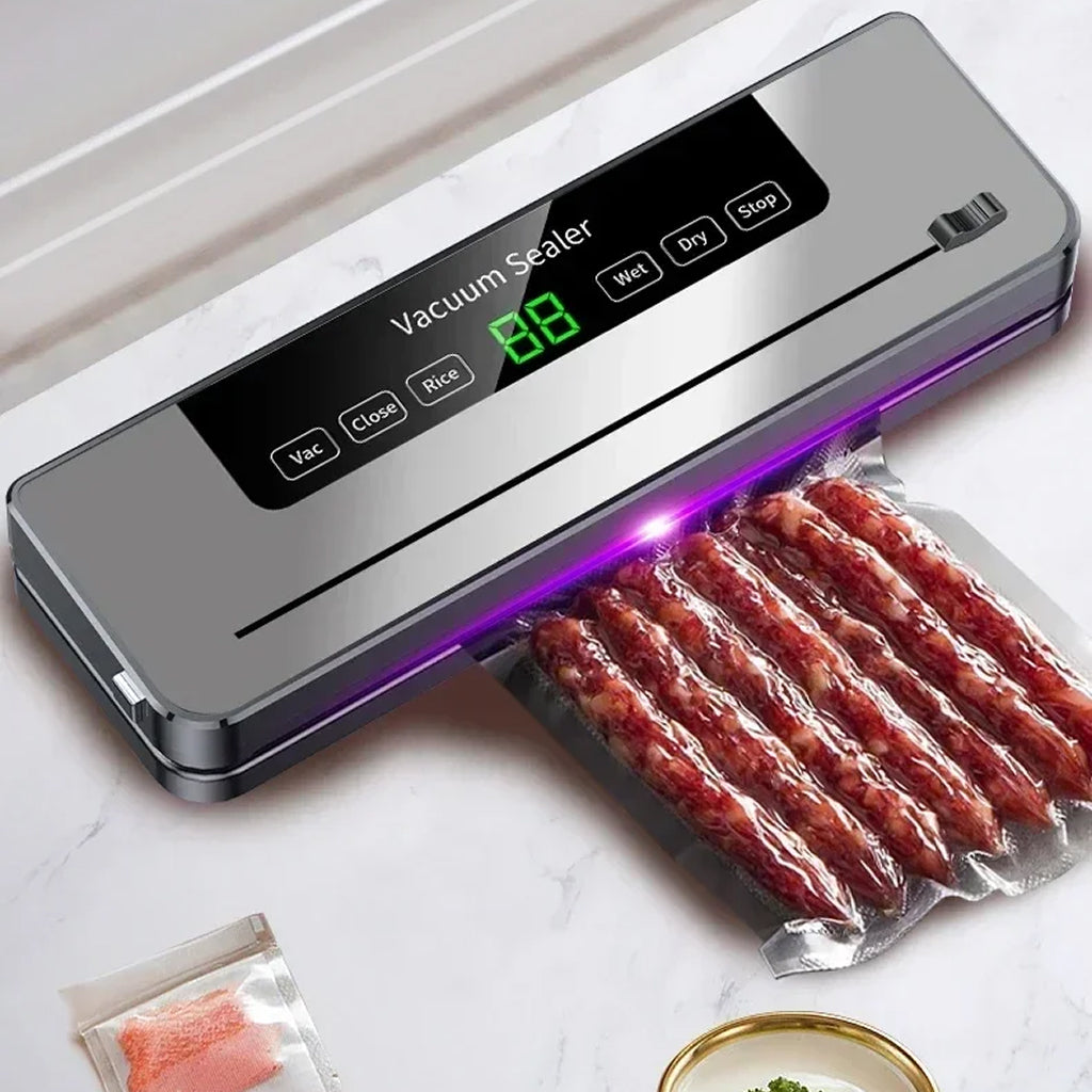 VacuLoci Electric Vacuum Sealer for Wet and Dry Food Storage