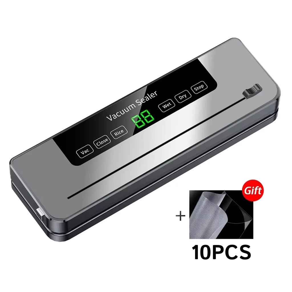 VacuLoci Electric Vacuum Sealer for Wet and Dry Food Storage