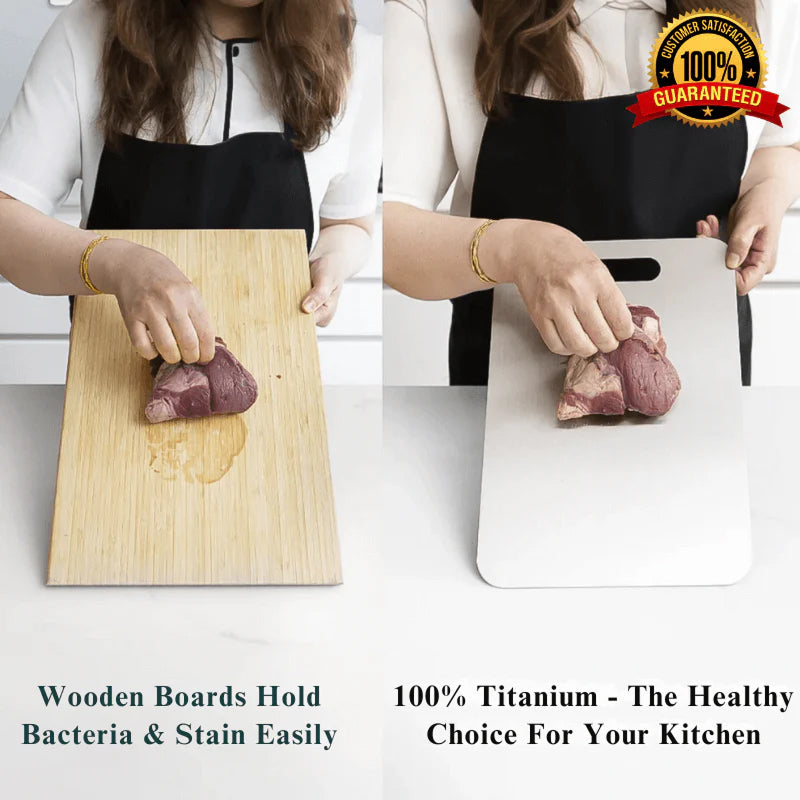 VediBocut Titanium Cutting Board | Non-Porous & Microplastic Free