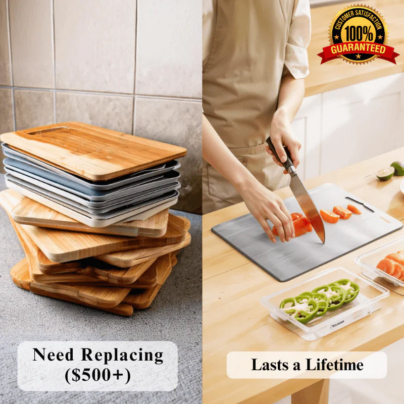 VediBocut Titanium Cutting Board | Non-Porous & Microplastic Free