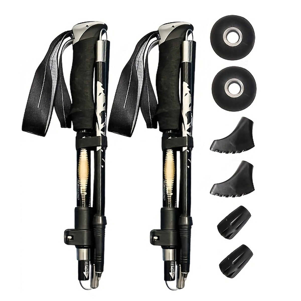 VertoTrek Lightweight Collapsible Aluminum Hiking Poles