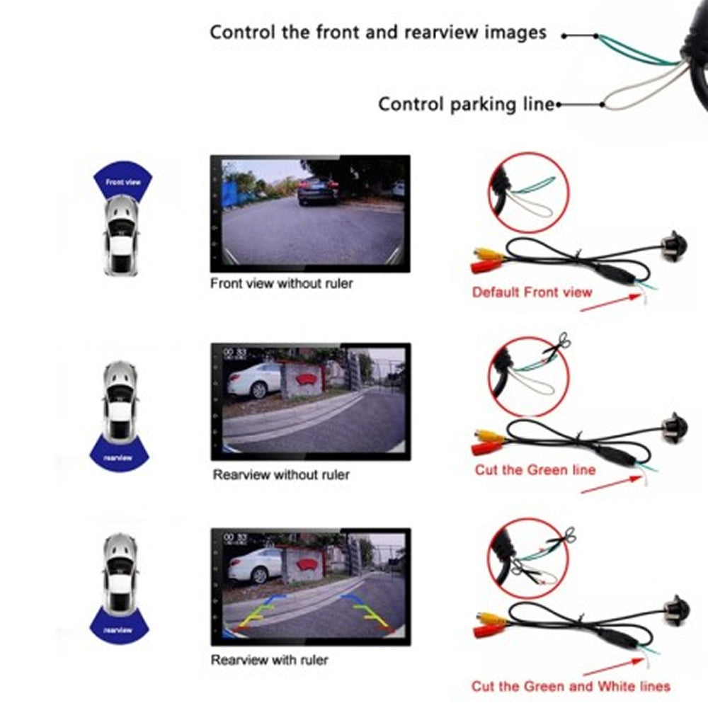 VisiVuri Professional 180° Rear View Reversing Camera UK