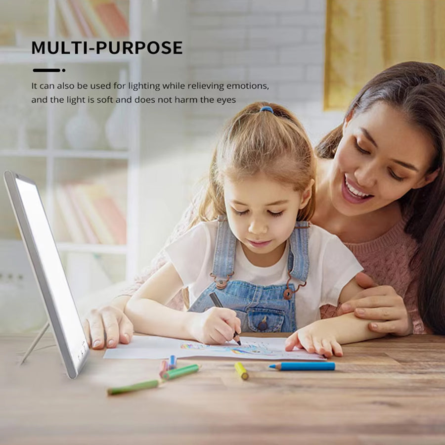Vyloxak 12,000 Lux SAD Therapy Lamp with Timers