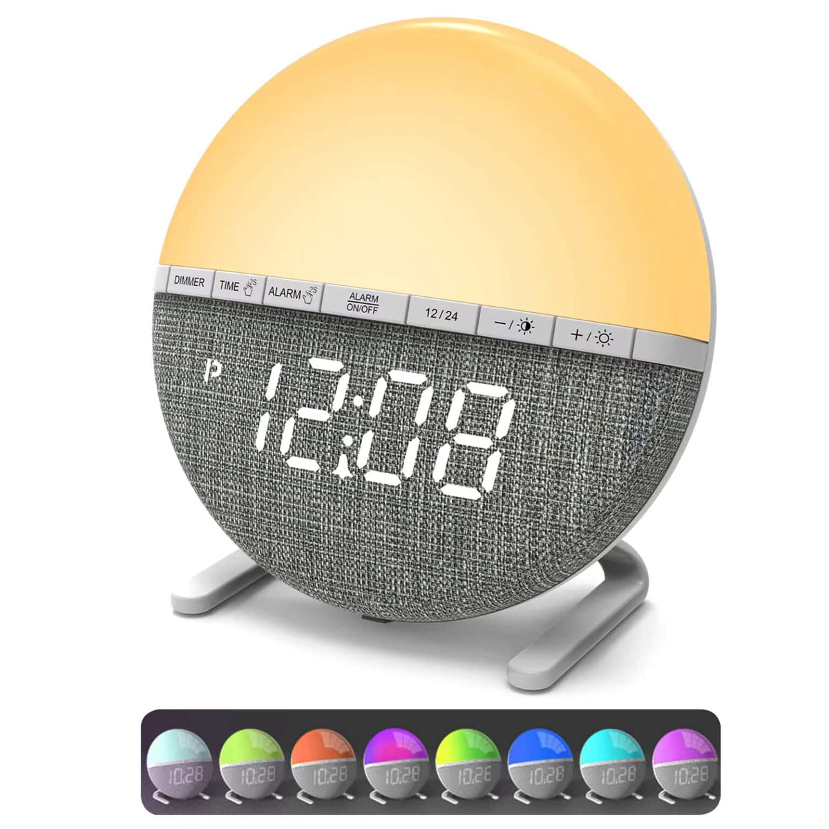 WakyTick Sunrise Simulation Alarm Clock UK