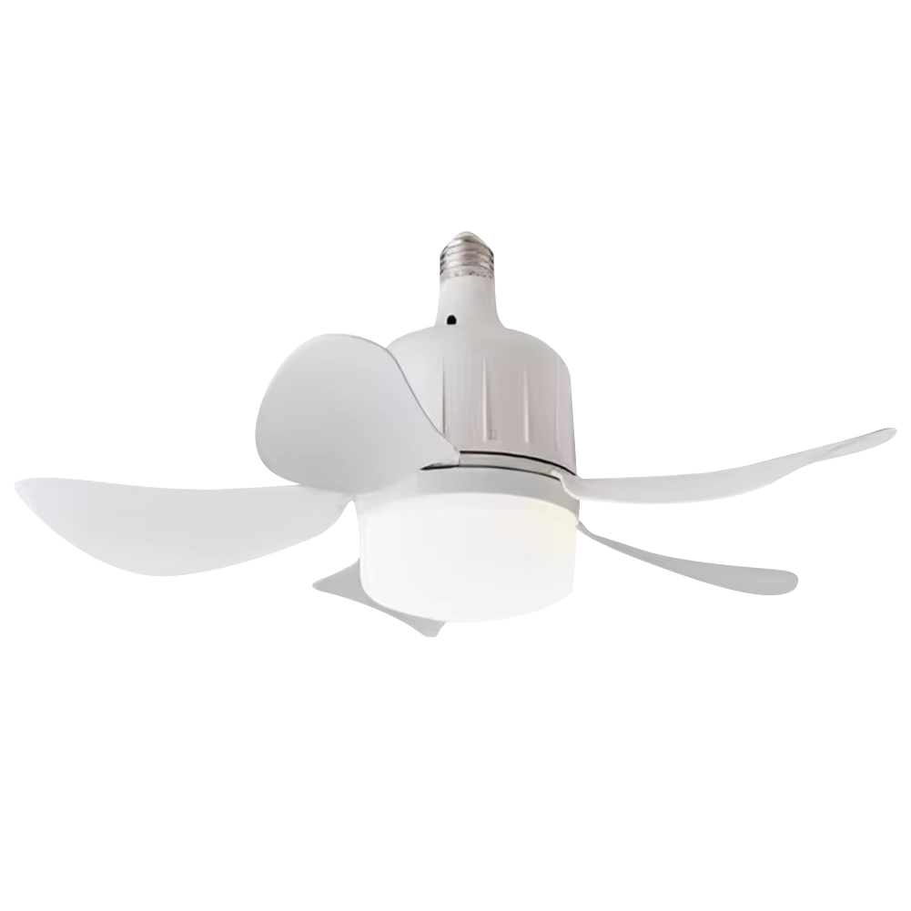 WhireeLux Screw-in Ceiling Fan and LED Light Combo
