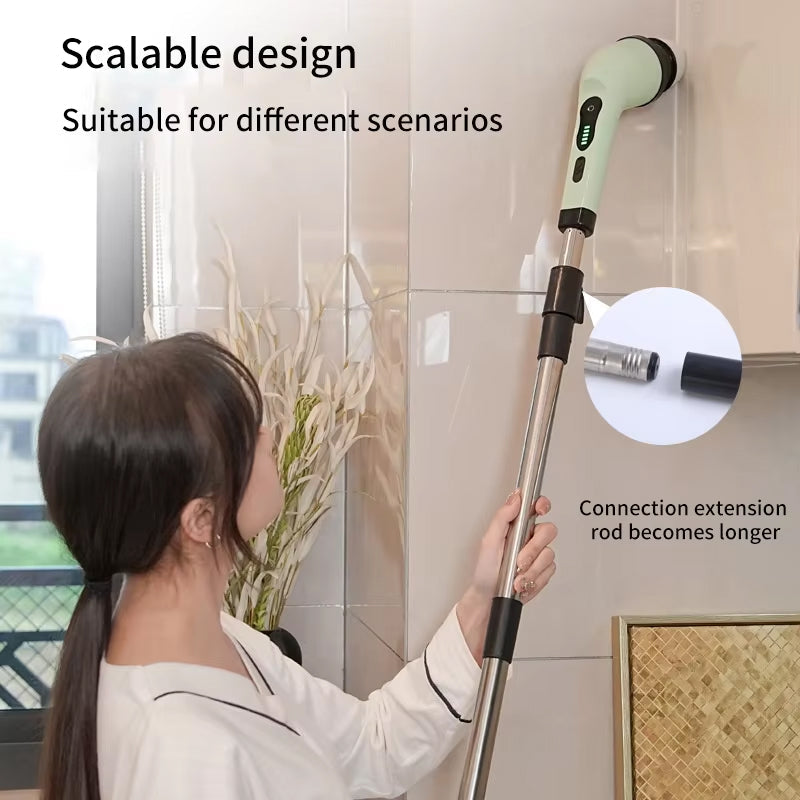 Whirlkle cordless electric spin scrubber UK