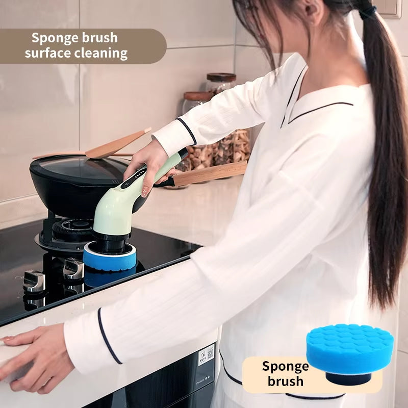 Whirlkle cordless electric spin scrubber UK