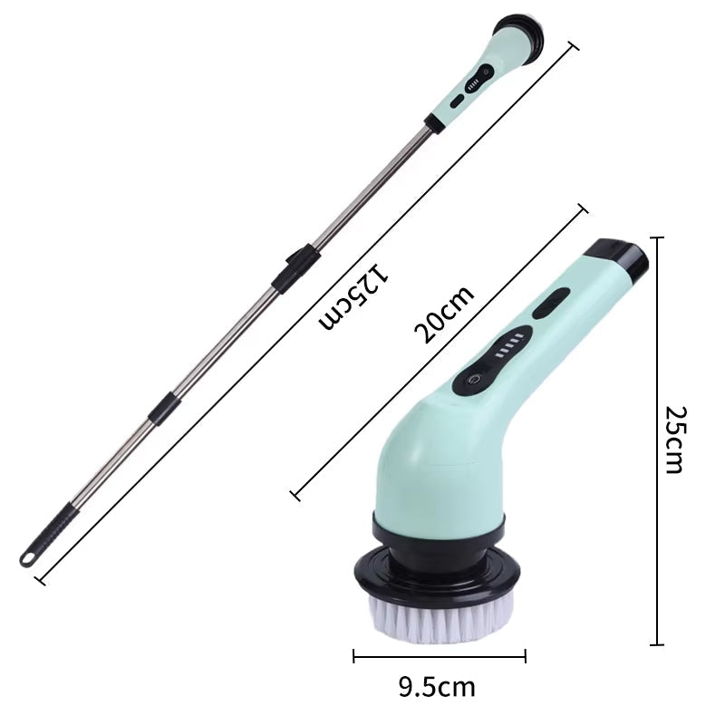 Whirlkle cordless electric spin scrubber UK