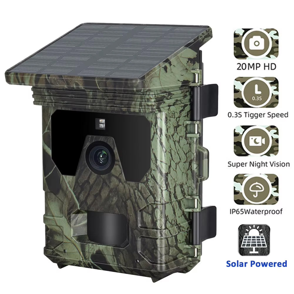Wildsnap v2 Solar Powered Trail Camera