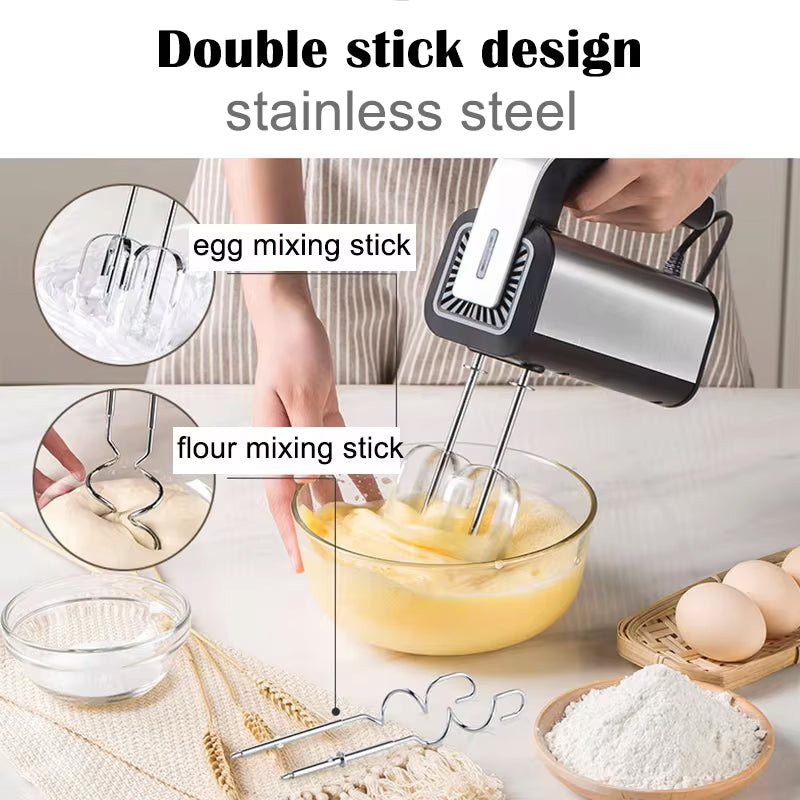 Wizapert 300W Electric Hand Mixer for UK Bakers