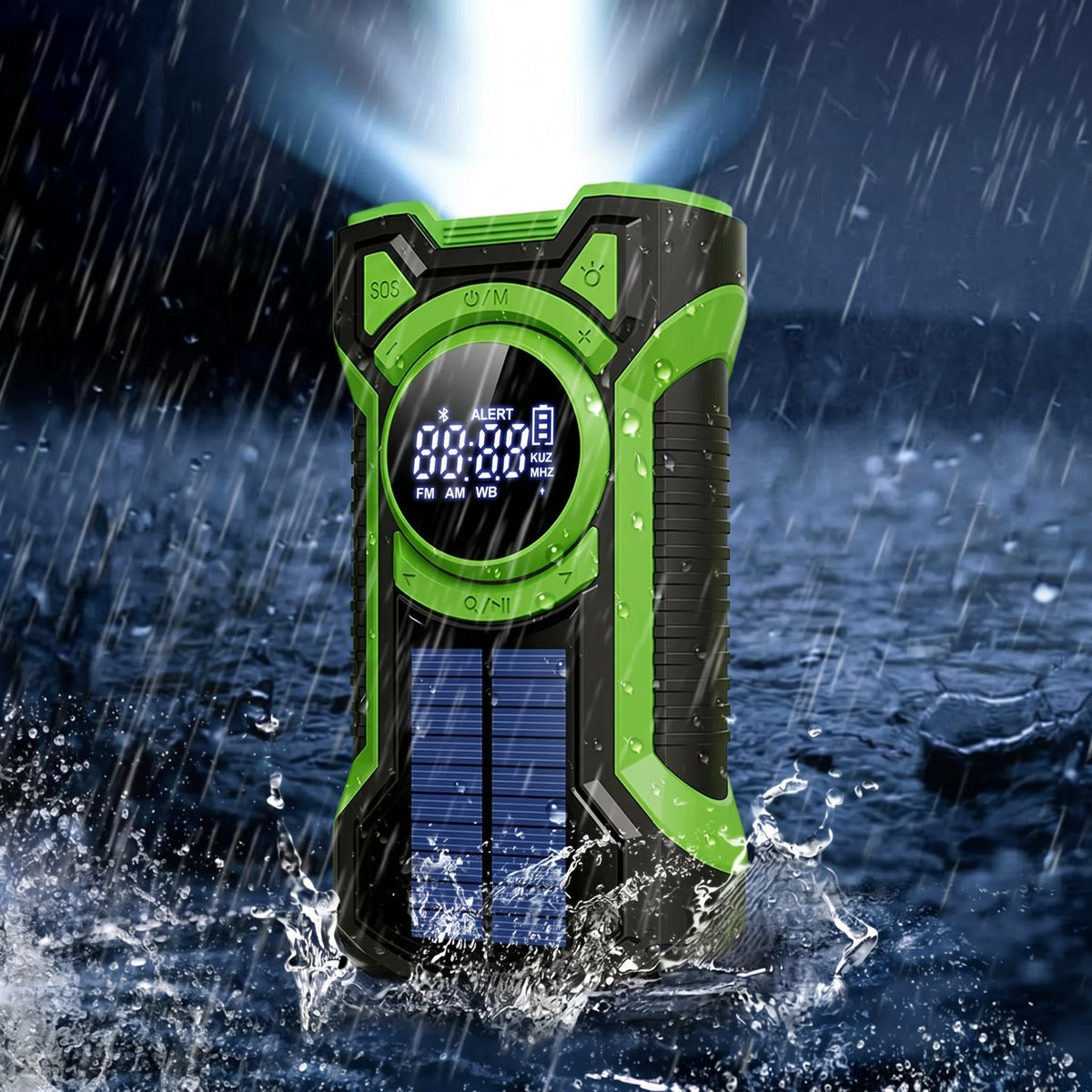 PotaRadar Triple-Power Emergency Radio & 5000mAh Power Bank