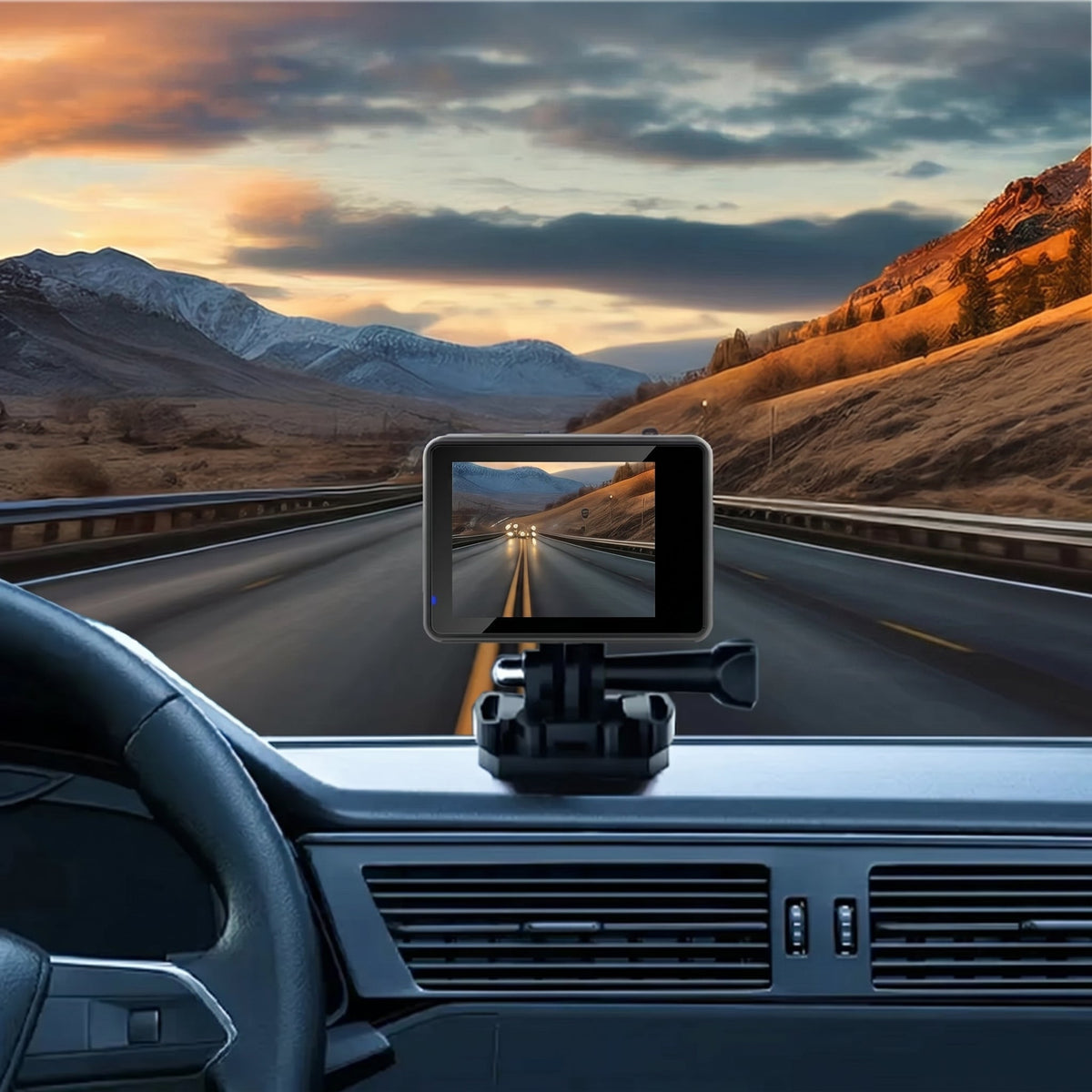ZinoxCam 5K Ultra-HD Action Camera for Skiing