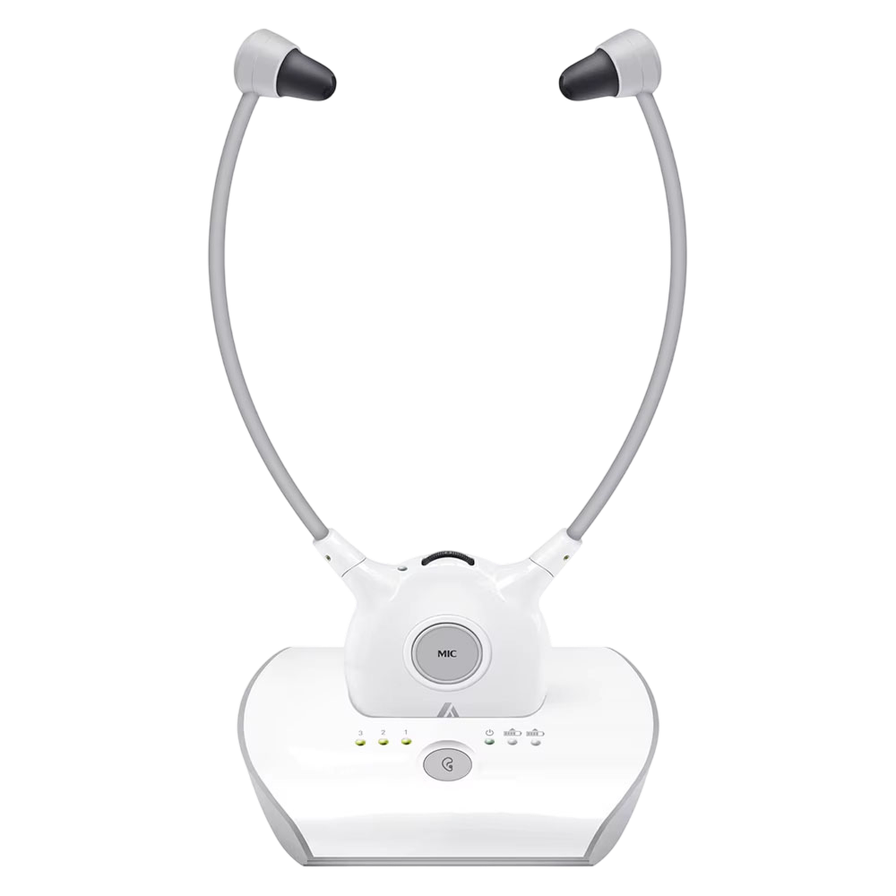 ZenSnugi Wireless TV Headphones for Clear Dialogue