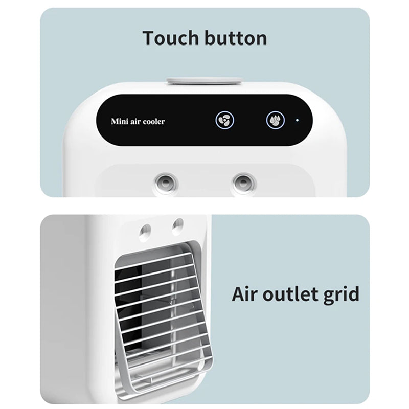 ZensAirex Portable Nano Ice Mist Cooling Fan