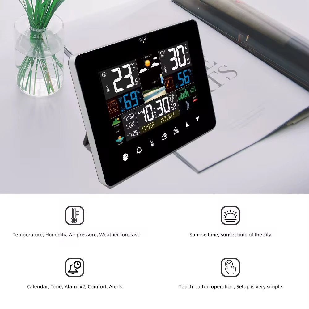 Zephytrak Wireless Home Weather Station with IP65 Outdoor Sensor