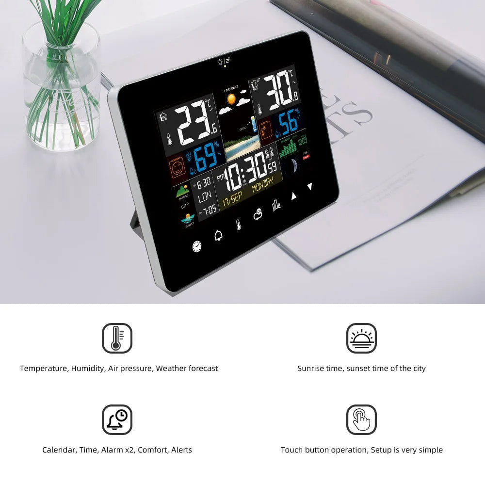 Zephytrak Wireless Home Weather Station with IP65 Outdoor Sensor