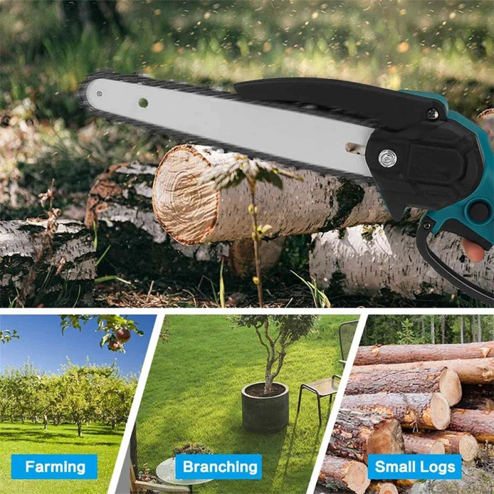 Zizacket 6-Inch Cordless Mini Chainsaw Makita Compatible