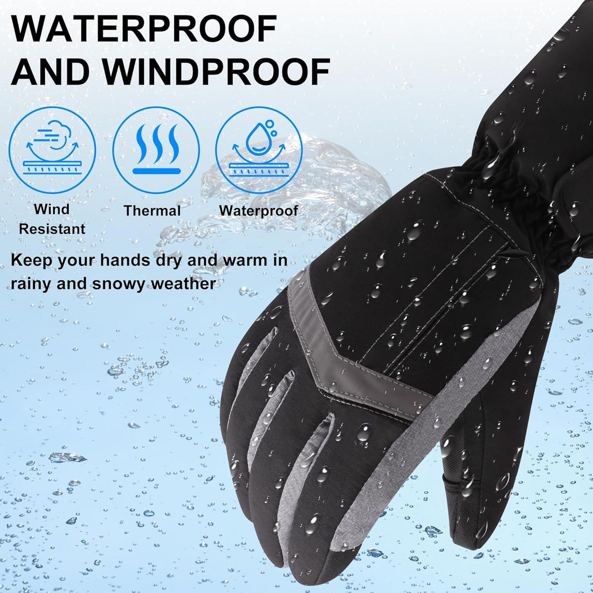 ZonarGlov Electric Heated Winter Motorbike Gloves UK