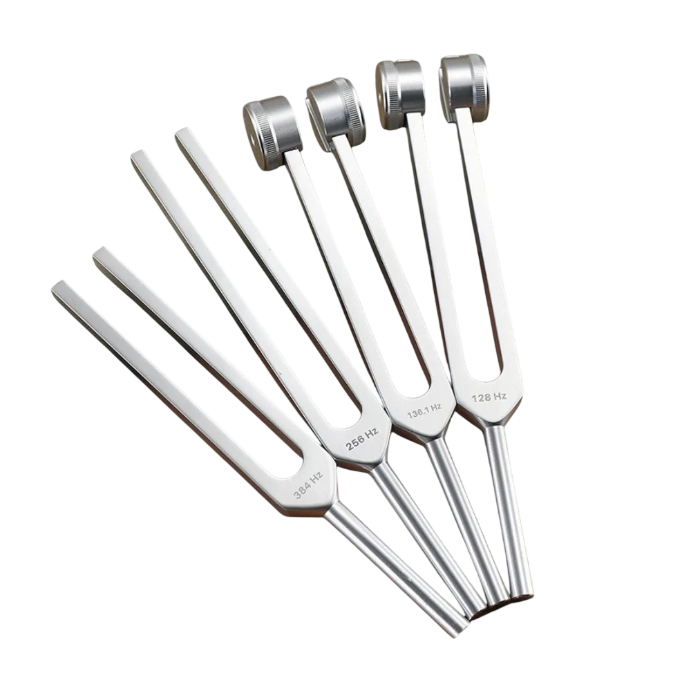 ZynVybra 128Hz therapeutic tuning fork for targeted vibration therapy